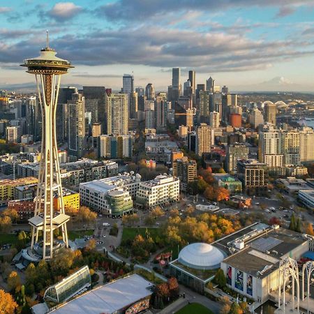 King Bed + Studio! Free Parking, Patio, Wfh Space! Seattle Exterior foto