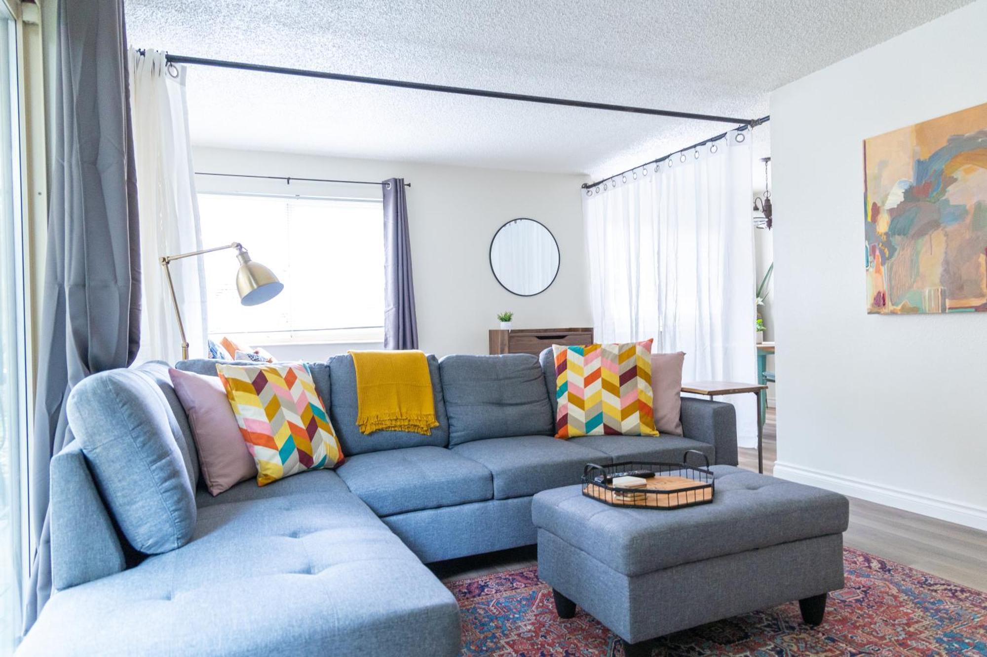 King Bed + Studio! Free Parking, Patio, Wfh Space! Seattle Exterior foto