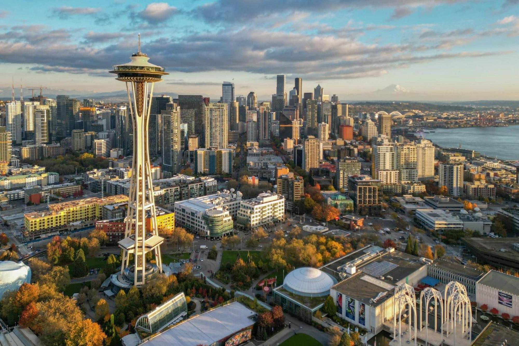 King Bed + Studio! Free Parking, Patio, Wfh Space! Seattle Exterior foto